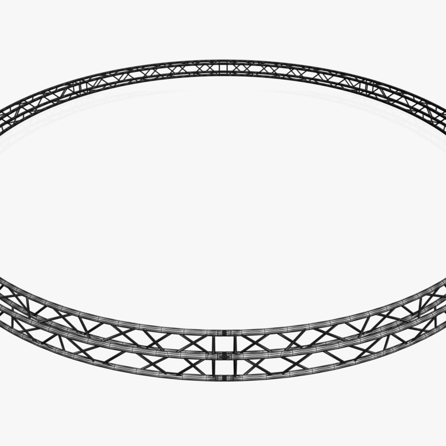 Circle Square Truss Diameter 800cm in Appliances - product preview 12