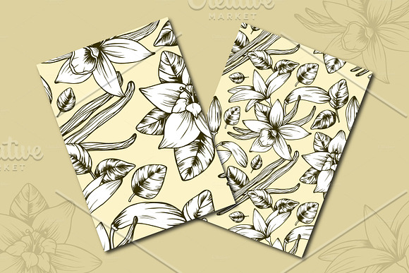 Vanilla flower set in Objects - product preview 1