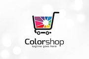Color Shop Logo Template