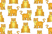 Set of Tigers and Pattern