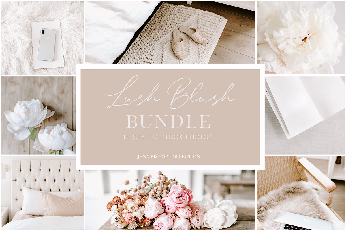 Lush Blush Styled Stock Photos in Social Media Templates - product preview 8