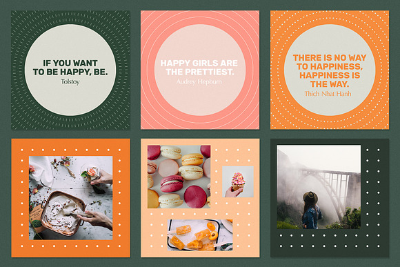 Soft summer - INSTAGRAM KIT in Instagram Templates - product preview 1