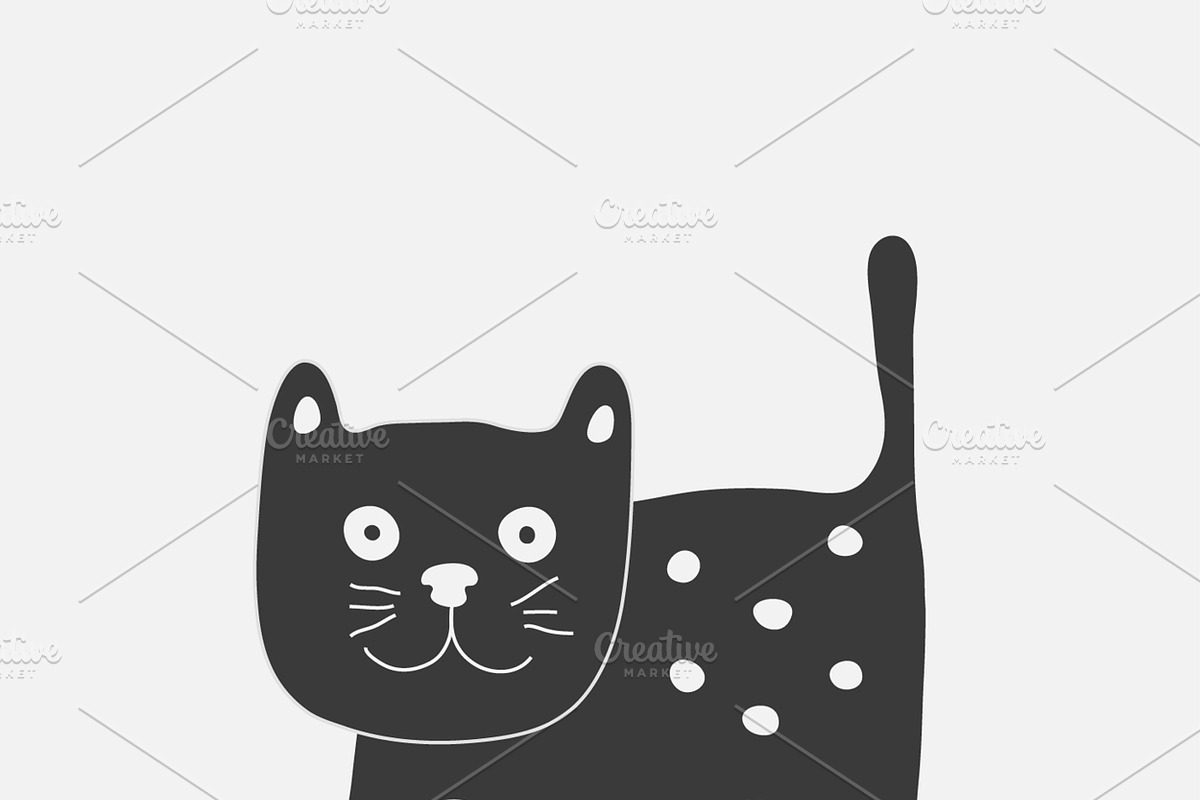 Cat icon in Cat Icons - product preview 8