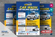 Car Wash and Detailing Flyer