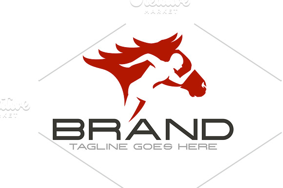 Horse Power in Logo Templates - product preview 1
