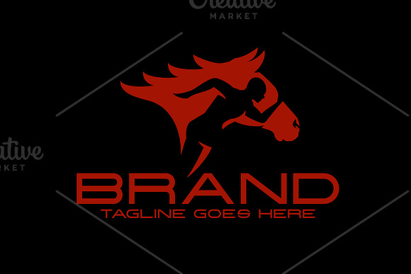 Horse Power in Logo Templates - product preview 3