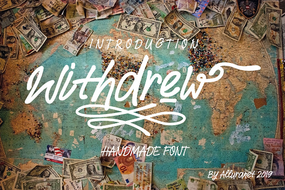 Withdrew - Modern Script Font in Script Fonts - product preview 13