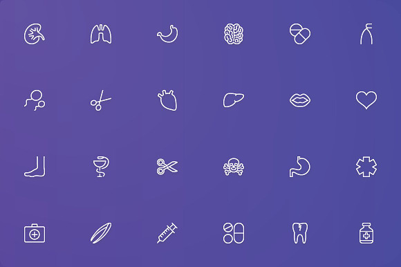 Medical - Medicine & Anatomy Icons in Skull Icons - product preview 1