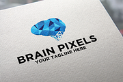 Brain Pixels Logo