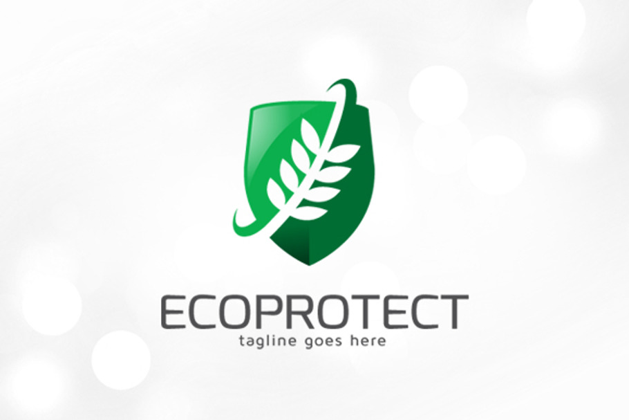 Eco Protect Logo Template in Logo Templates - product preview 8
