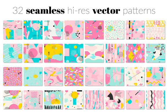 Flurry 32 Seamless Patterns Kit in Patterns - product preview 6