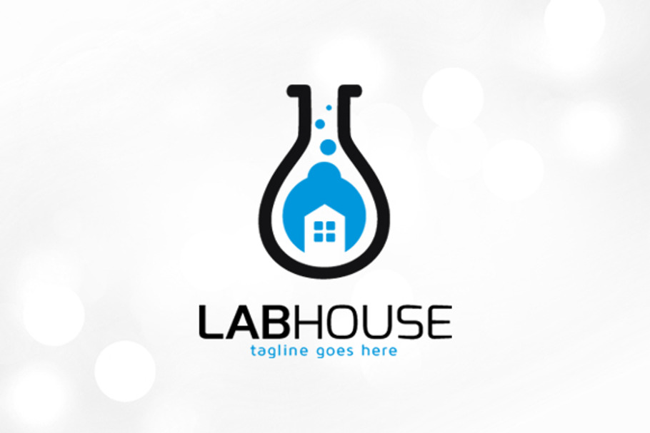 Lab House Service Logo Template in Logo Templates - product preview 8