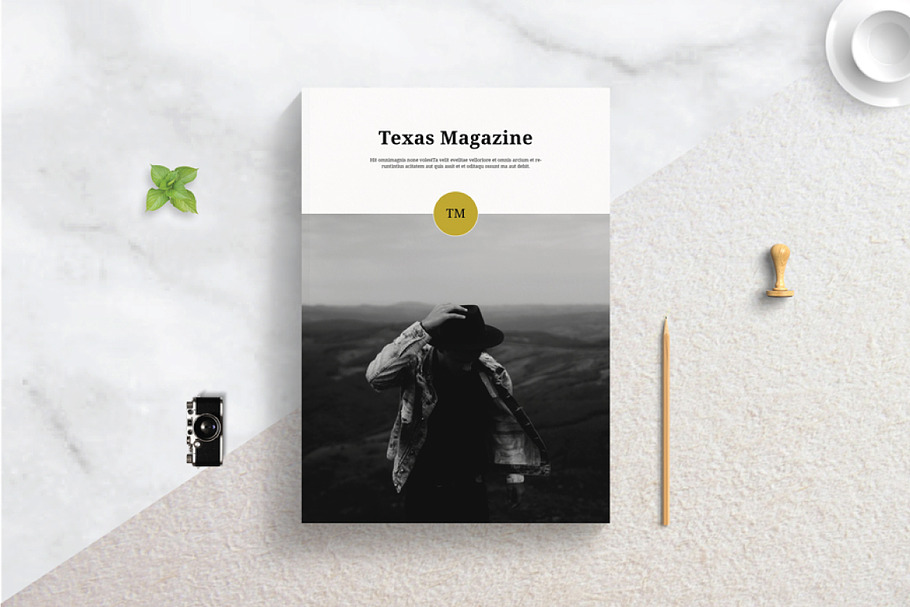 Texas Magazine in Magazine Templates - product preview 8