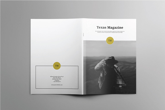Texas Magazine in Magazine Templates - product preview 9
