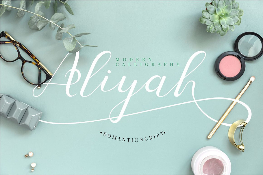 Aliyah in Script Fonts - product preview 8