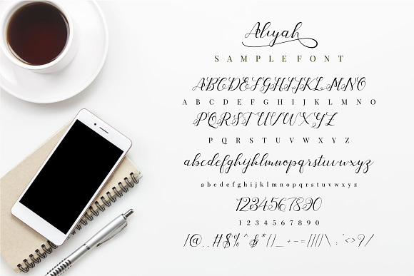 Aliyah in Script Fonts - product preview 4