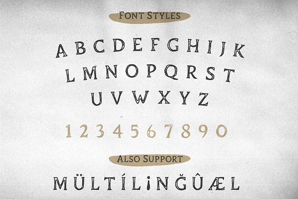 Duskey - Vintage Serif Font + Extras in Serif Fonts - product preview 4