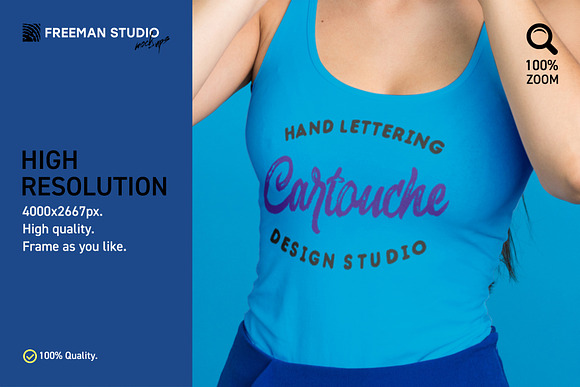 Tank-Top Mock-Up Set in Product Mockups - product preview 2