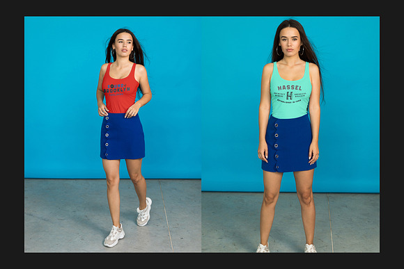 Tank-Top Mock-Up Set in Product Mockups - product preview 6