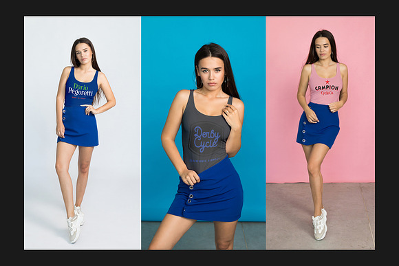 Tank-Top Mock-Up Set in Product Mockups - product preview 7