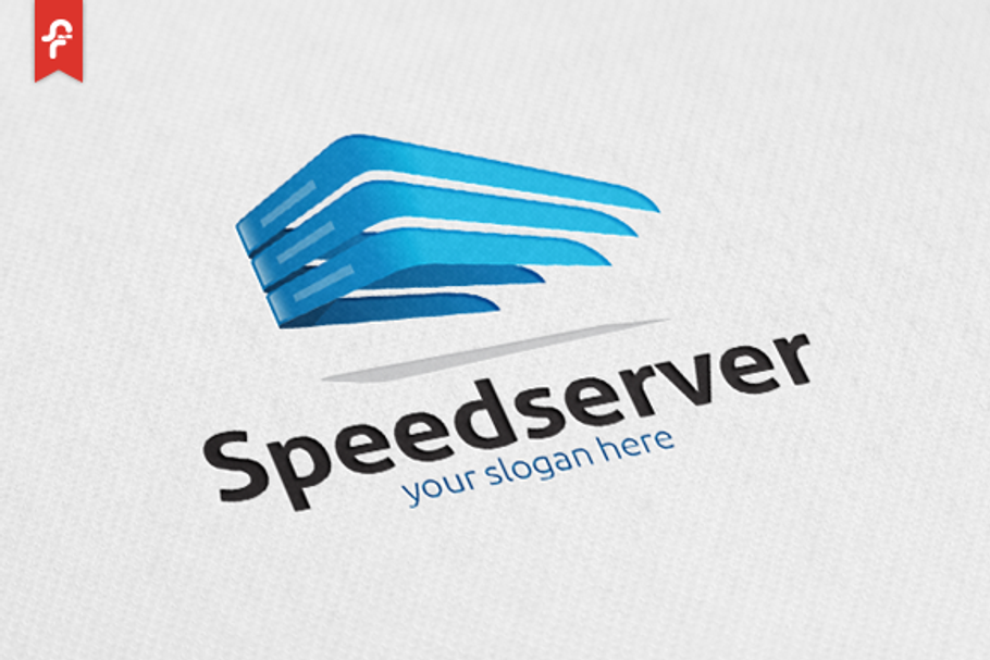 Speed Server Logo in Logo Templates - product preview 8