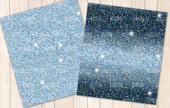 Winter glitter backgrounds in Textures - product preview 2
