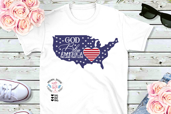 God Bless America - Patriotic Design