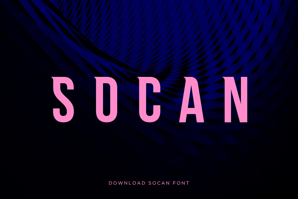 Socan Font in Display Fonts - product preview 8