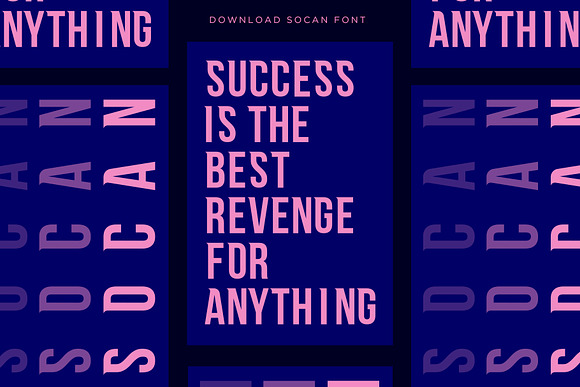 Socan Font in Display Fonts - product preview 1