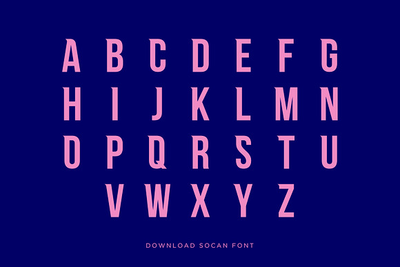 Socan Font in Display Fonts - product preview 2
