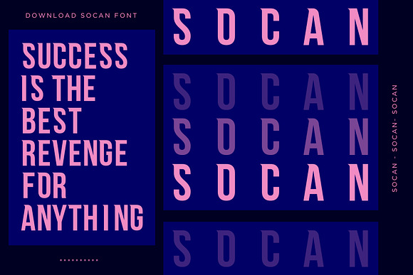 Socan Font in Display Fonts - product preview 3