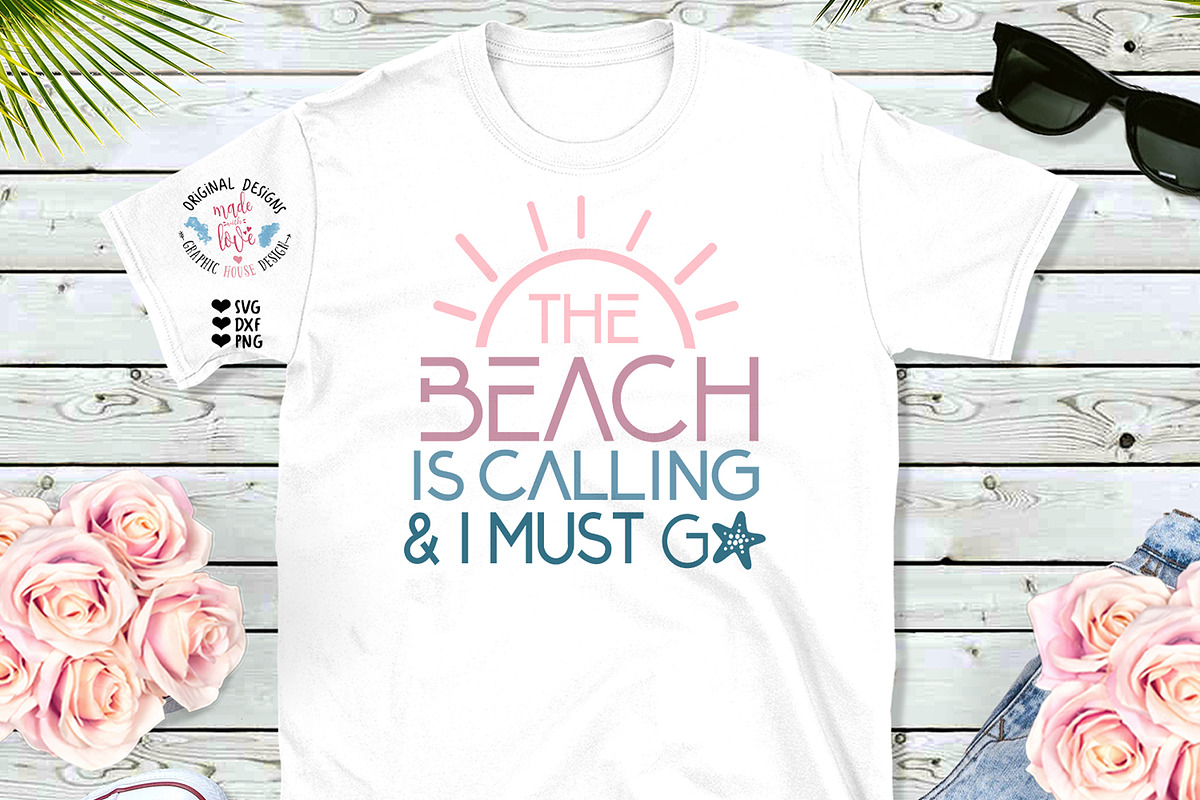 The Beach is Calling and I must Go in Illustrations - product preview 8