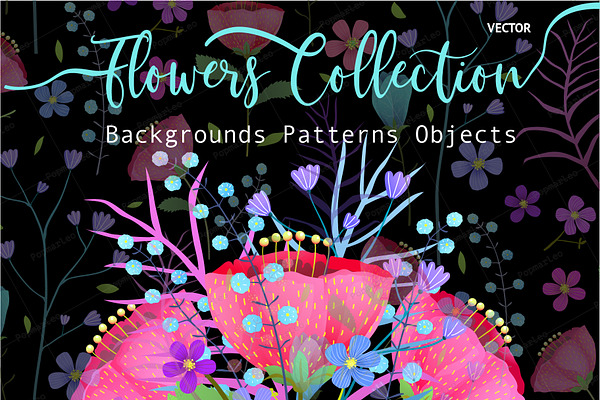 Flowers Blooming Graphic Collection