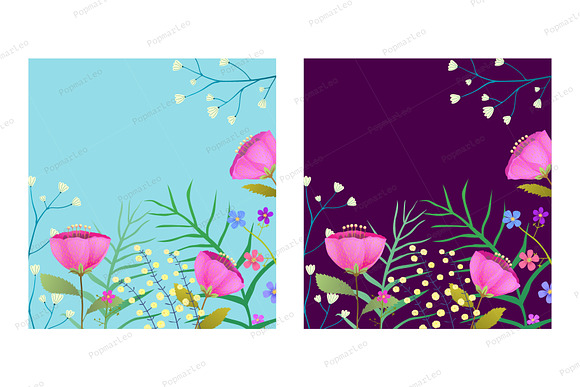 Flowers Blooming Graphic Collection in Illustrations - product preview 3