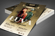 Luva Album Release Flyer Template