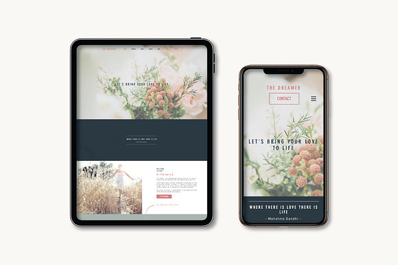 Wix Website Bundle | Dreamer in Website Templates - product preview 2
