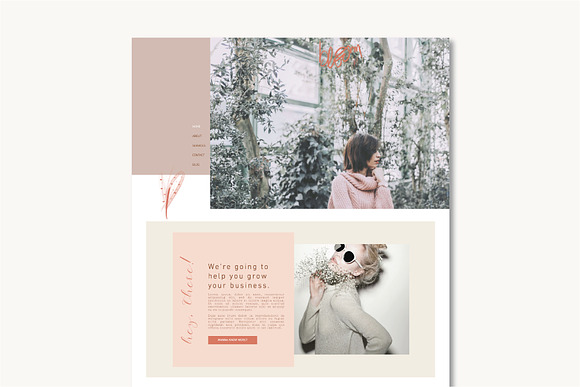 Wix Website Bundle | Bloom in Website Templates - product preview 1