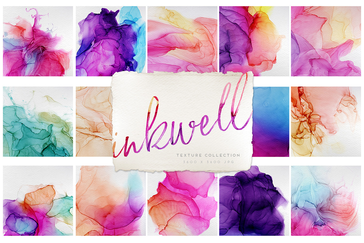 Inkwell Paper Textures in Textures - product preview 8