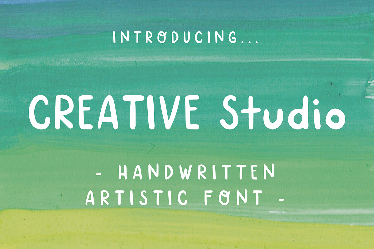 Creative Studio Font - Handwritten in Script Fonts - product preview 8
