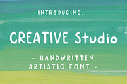 Creative Studio Font - Handwritten