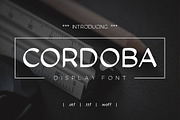 Cordoba Regular and Bold Font