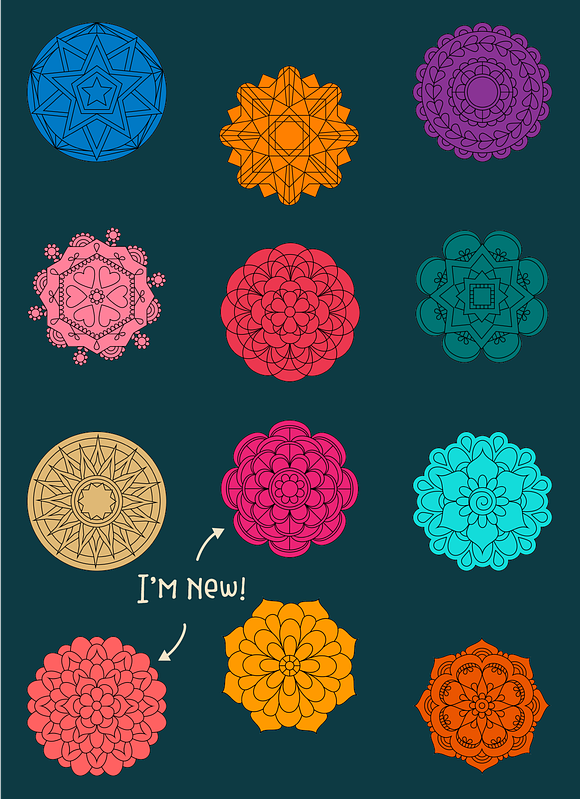 Simply Mandalas in Objects - product preview 1