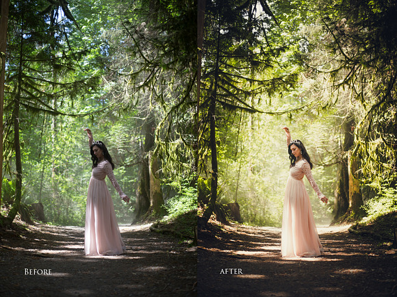 Magical Woods 10 Lightroom presets in Add-Ons - product preview 3