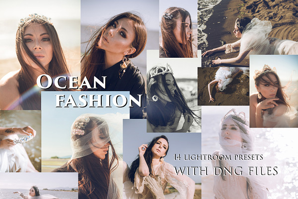 Ocean Fashion portraits Lr presets