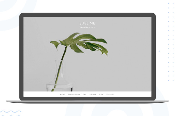 Sublime – Ghost Blogging Theme
