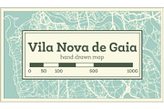 Vila Nova de Gaia Portugal City Map