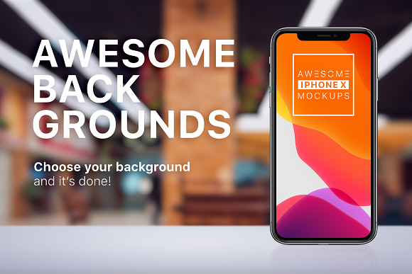 iPhone X Mockup - Front View in Mobile & Web Mockups - product preview 6