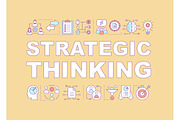 Strategic thinking banner