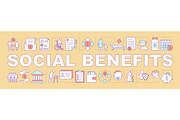 Social benefits and welfare banner