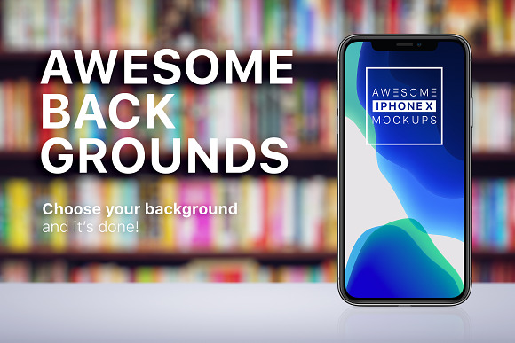 iPhone X Mockup - Front View in Mobile & Web Mockups - product preview 9